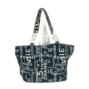 CHANEL Plastic Chain By The Sea Line Bag Shoulder Bag Tote Bag
